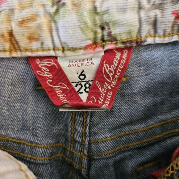 Lucky Brand Sweet N Low Boot Cut Jeans Low Rise Dark Wash Size 6 - Picture 5 of 13